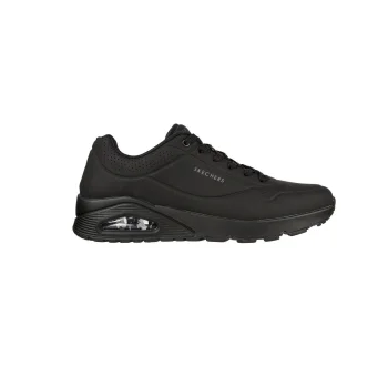 حذاء رياضي مريح أسود (Skechers)